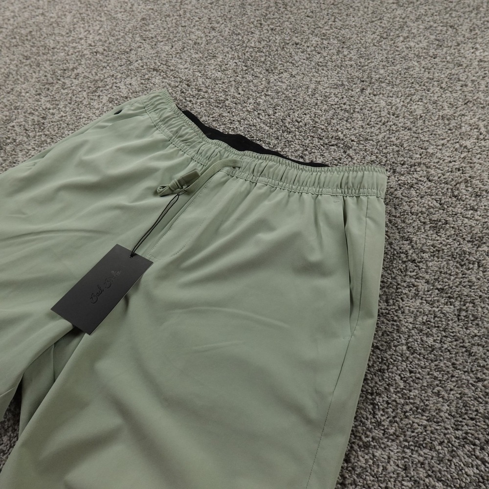 NEW Bad Birdie Shorts Mens S Blue Green Golf Athletic Drawstring Performance Dad